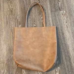 Tan Tote Purse